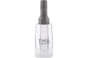 1/4 in. Drive Tamper-Proof Torx/Star Chrome Sockets