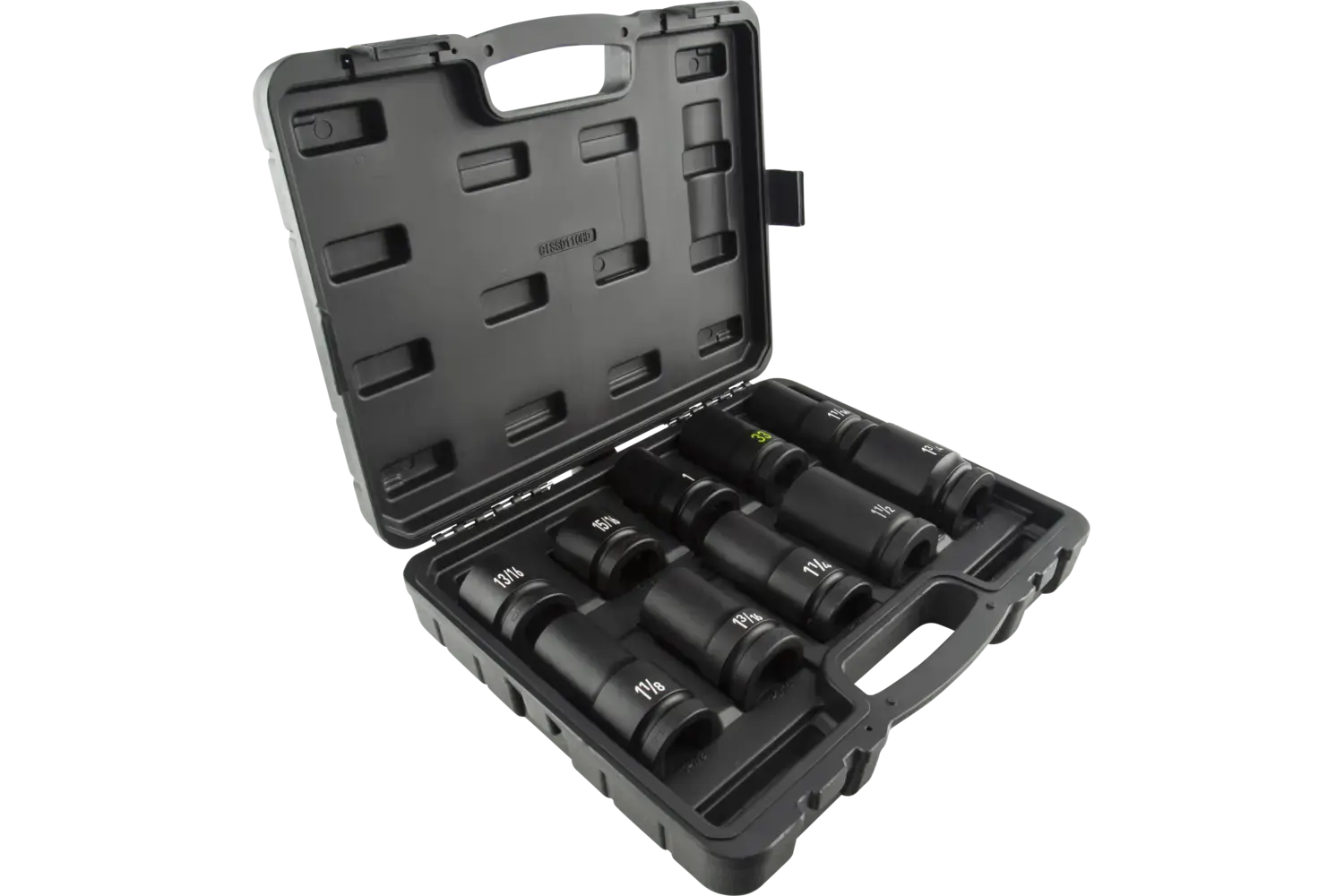 1 in. Drive Deep Heavy Duty Wheel Impact Socket Sets - SAE & Metric