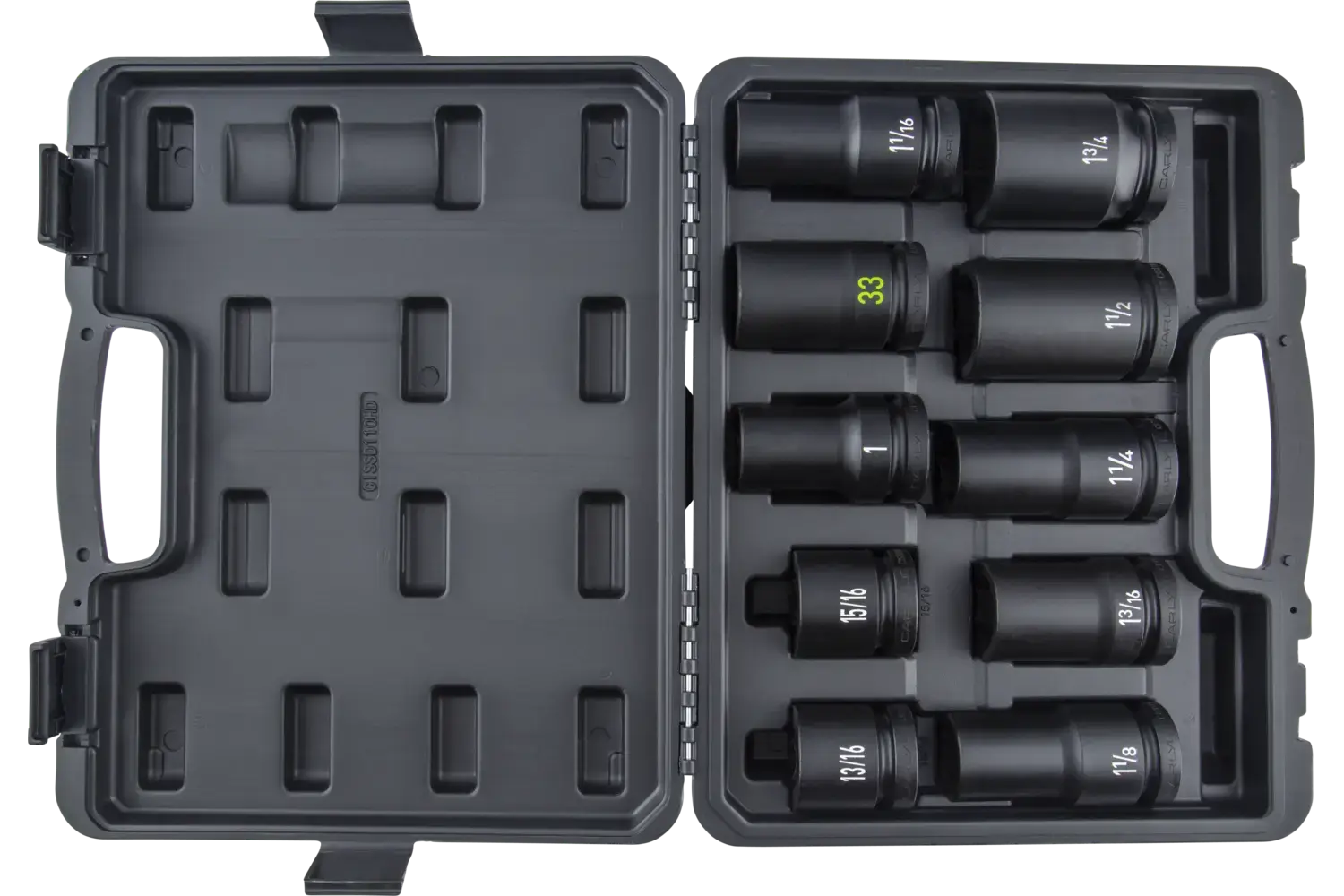 1 in. Drive Deep Heavy Duty Wheel Impact Socket Sets - SAE & Metric