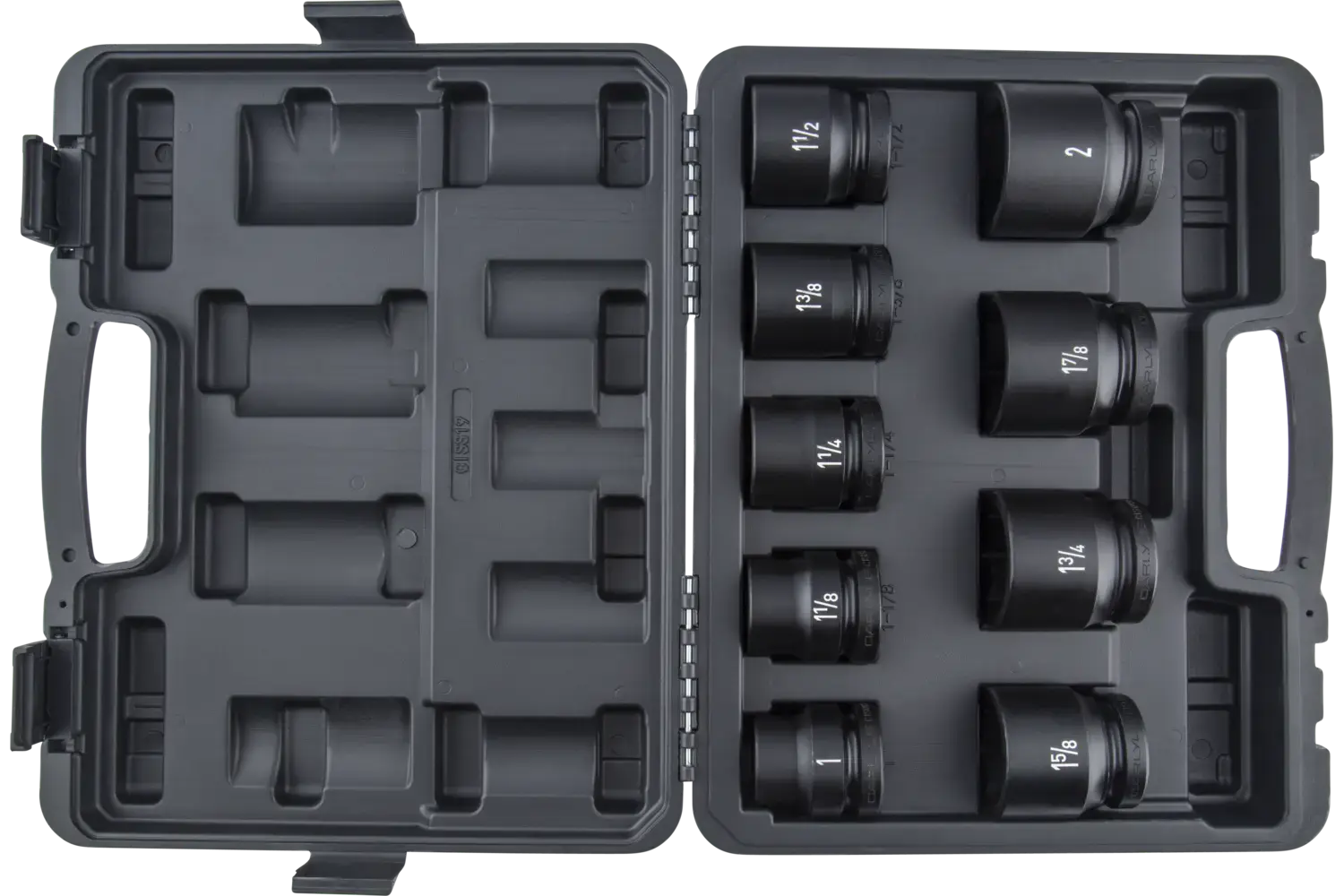 1 in. Drive Standard Depth Impact Socket Sets - SAE