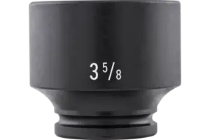 1 in. Drive Standard Depth Impact Sockets - SAE