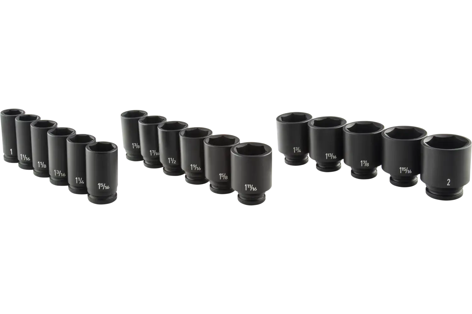 3/4 in. Drive Deep Impact Socket Sets - SAE