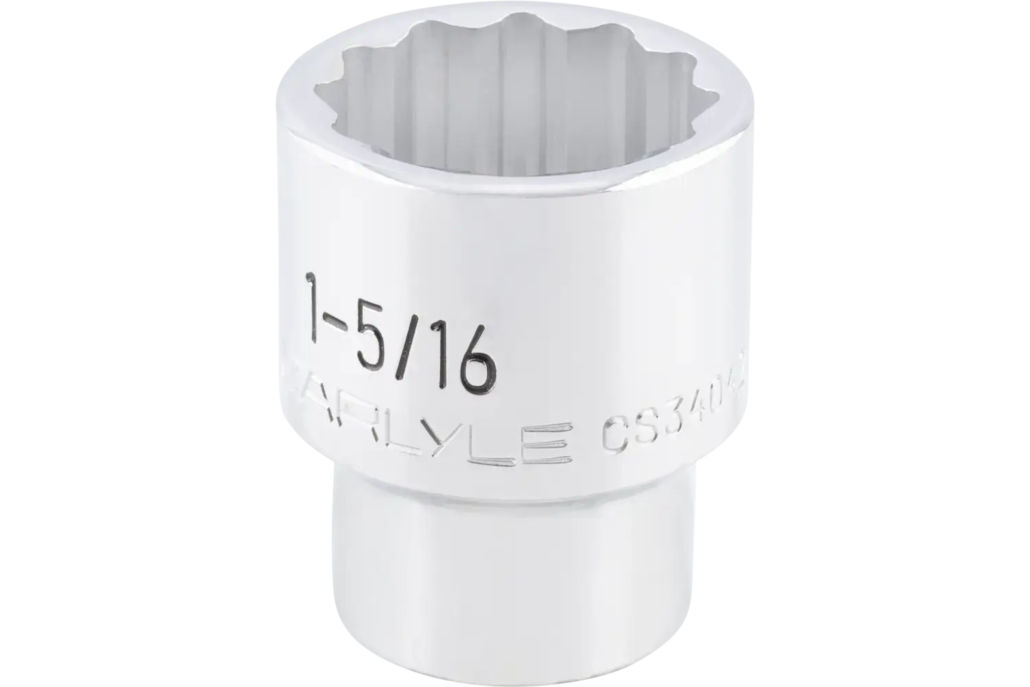 3/4 in. Drive Standard Depth Chrome Sockets - SAE