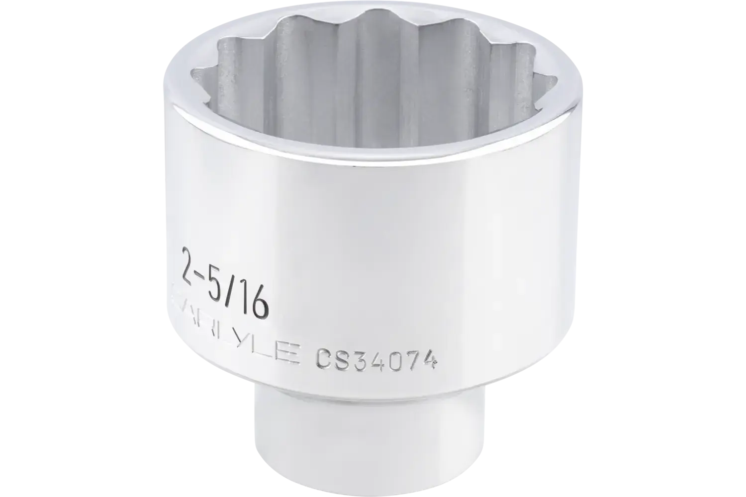 3/4 in. Drive Standard Depth Chrome Sockets - SAE