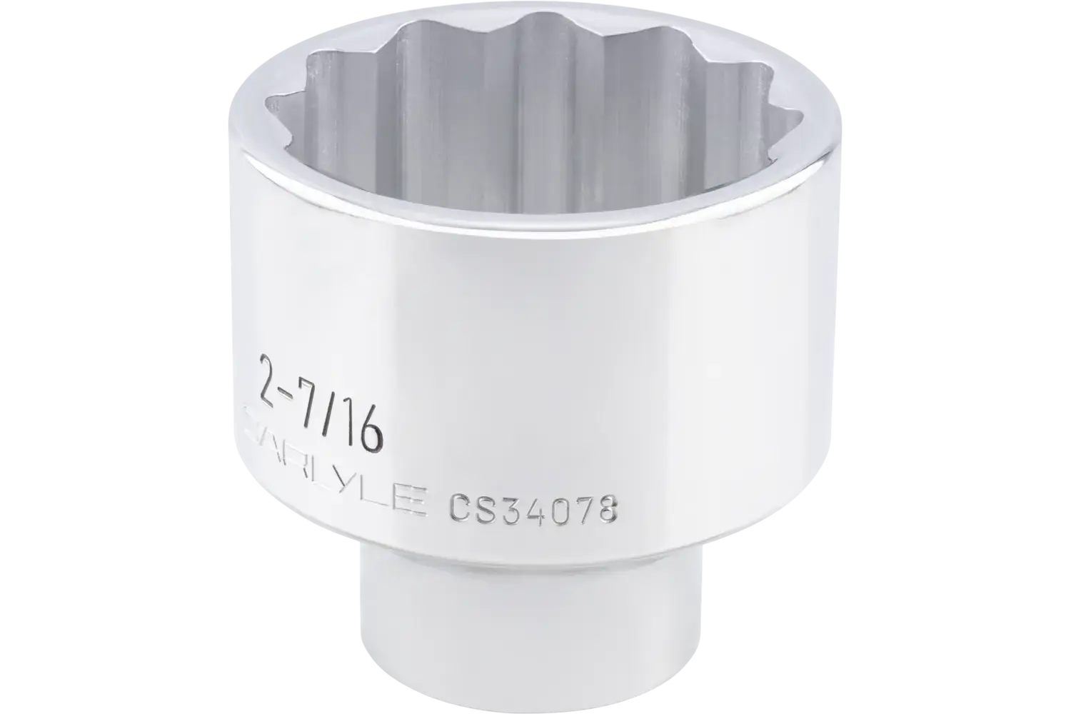 3/4 in. Drive Standard Depth Chrome Sockets - SAE