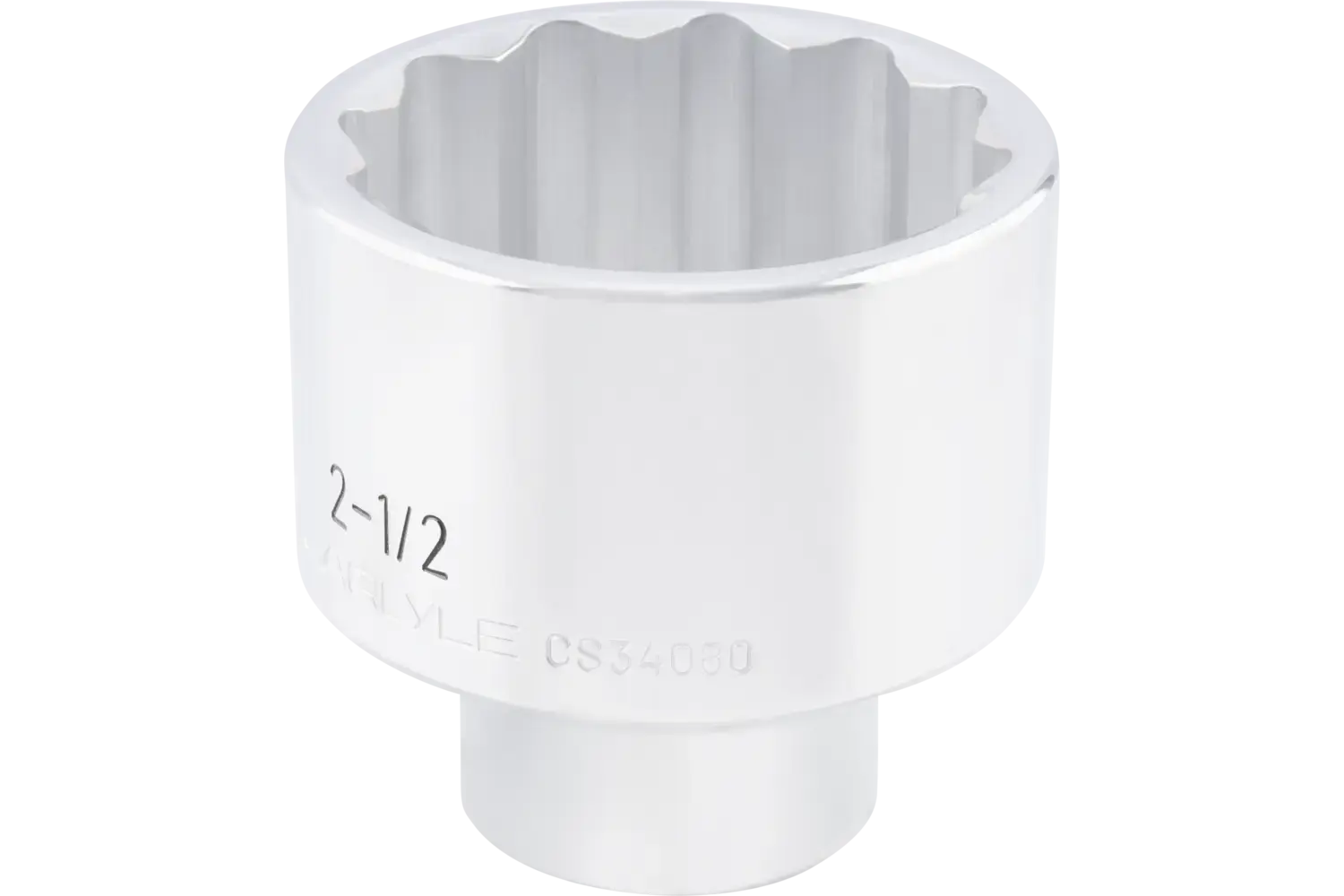 3/4 in. Drive Standard Depth Chrome Sockets - SAE