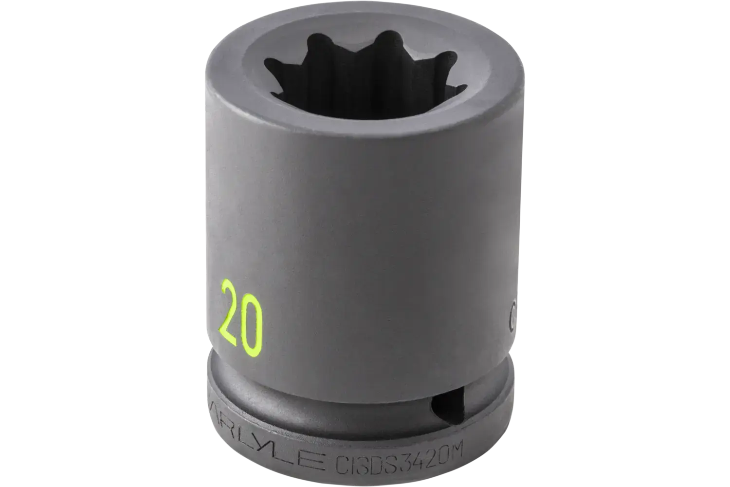 3/4 in. Drive Standard Depth Double Square Impact Sockets - Metric