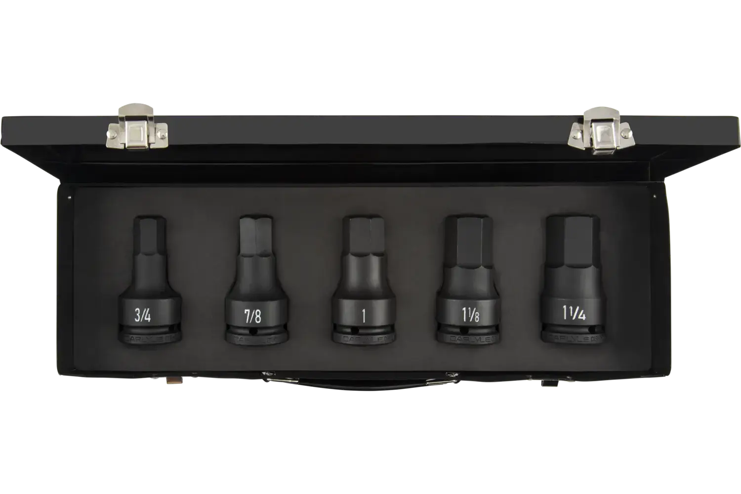 3/4 in. Drive Standard Depth Hex Bit Impact Socket Sets - SAE