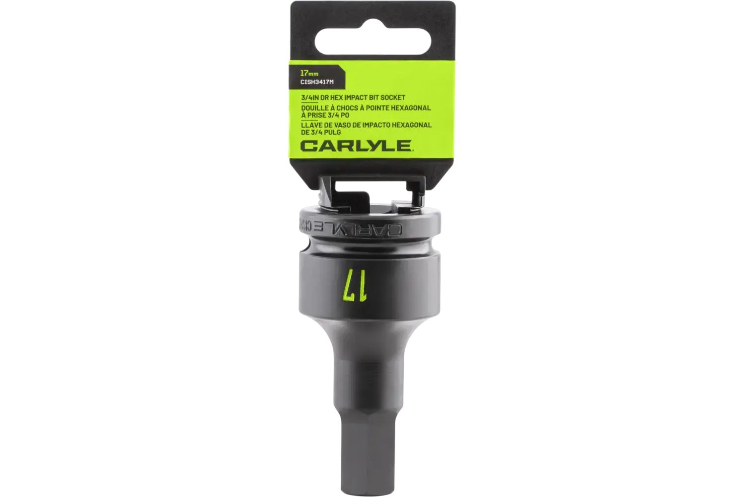 3/4 in. Drive Standard Depth Hex Bit Impact Sockets - Metric