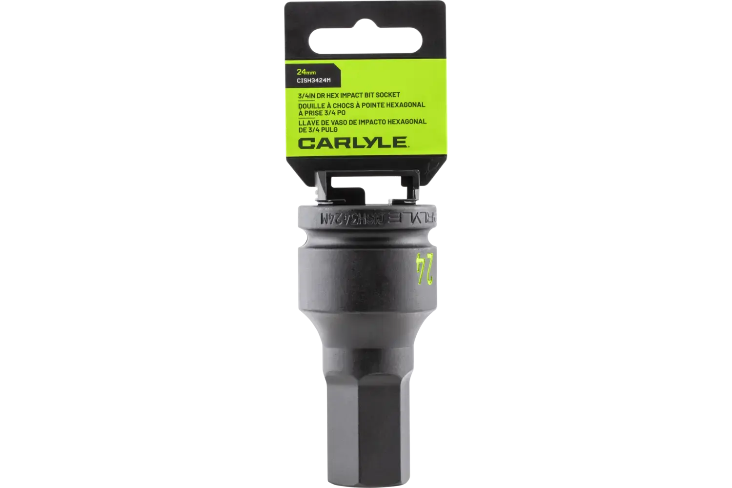 3/4 in. Drive Standard Depth Hex Bit Impact Sockets - Metric