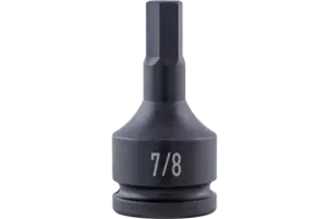 3/4 in. Drive Standard Depth Hex Bit Impact Sockets - SAE
