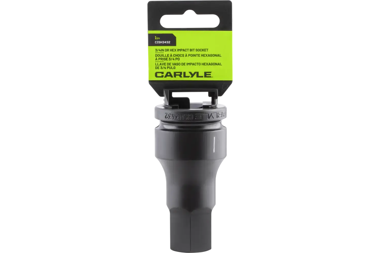 3/4 in. Drive Standard Depth Hex Bit Impact Sockets - SAE