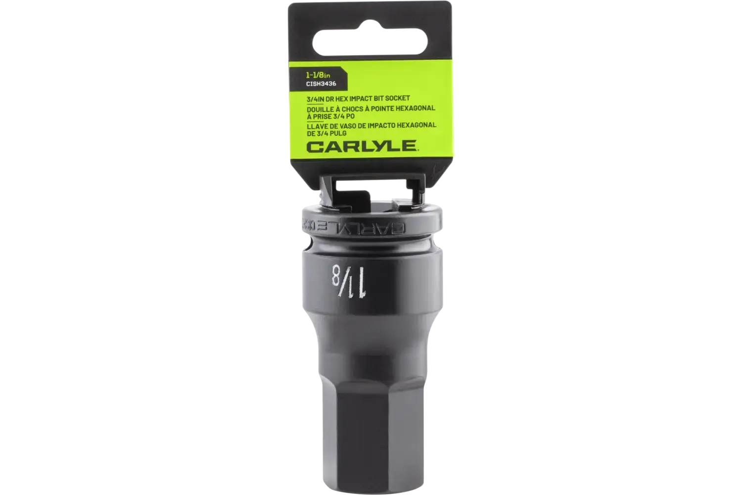 3/4 in. Drive Standard Depth Hex Bit Impact Sockets - SAE