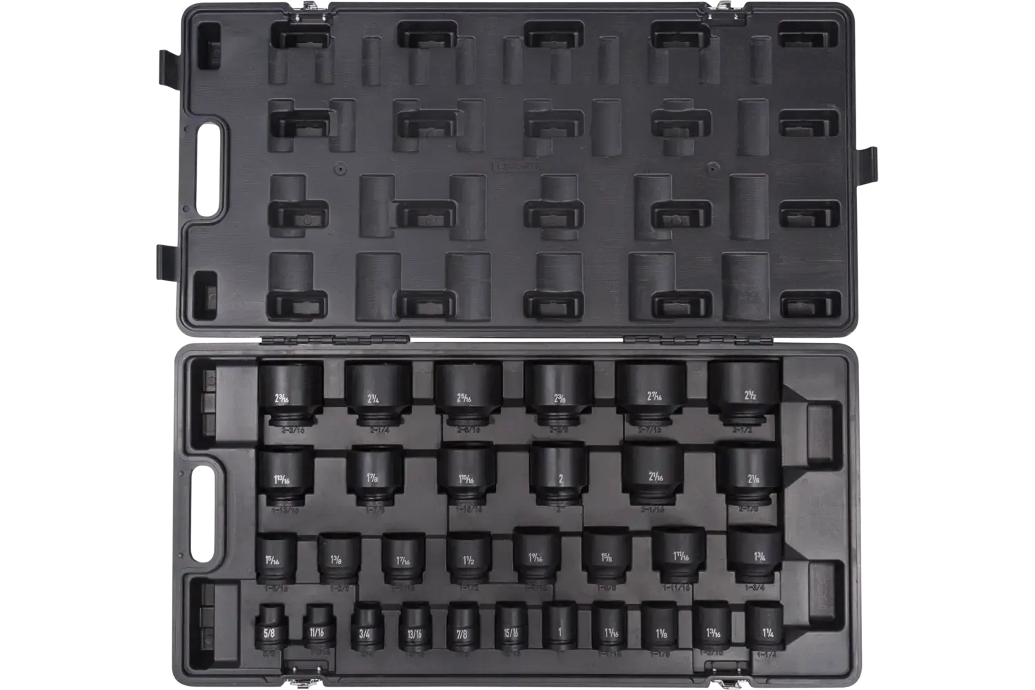 3/4 in. Drive Standard Depth Impact Socket Sets - SAE