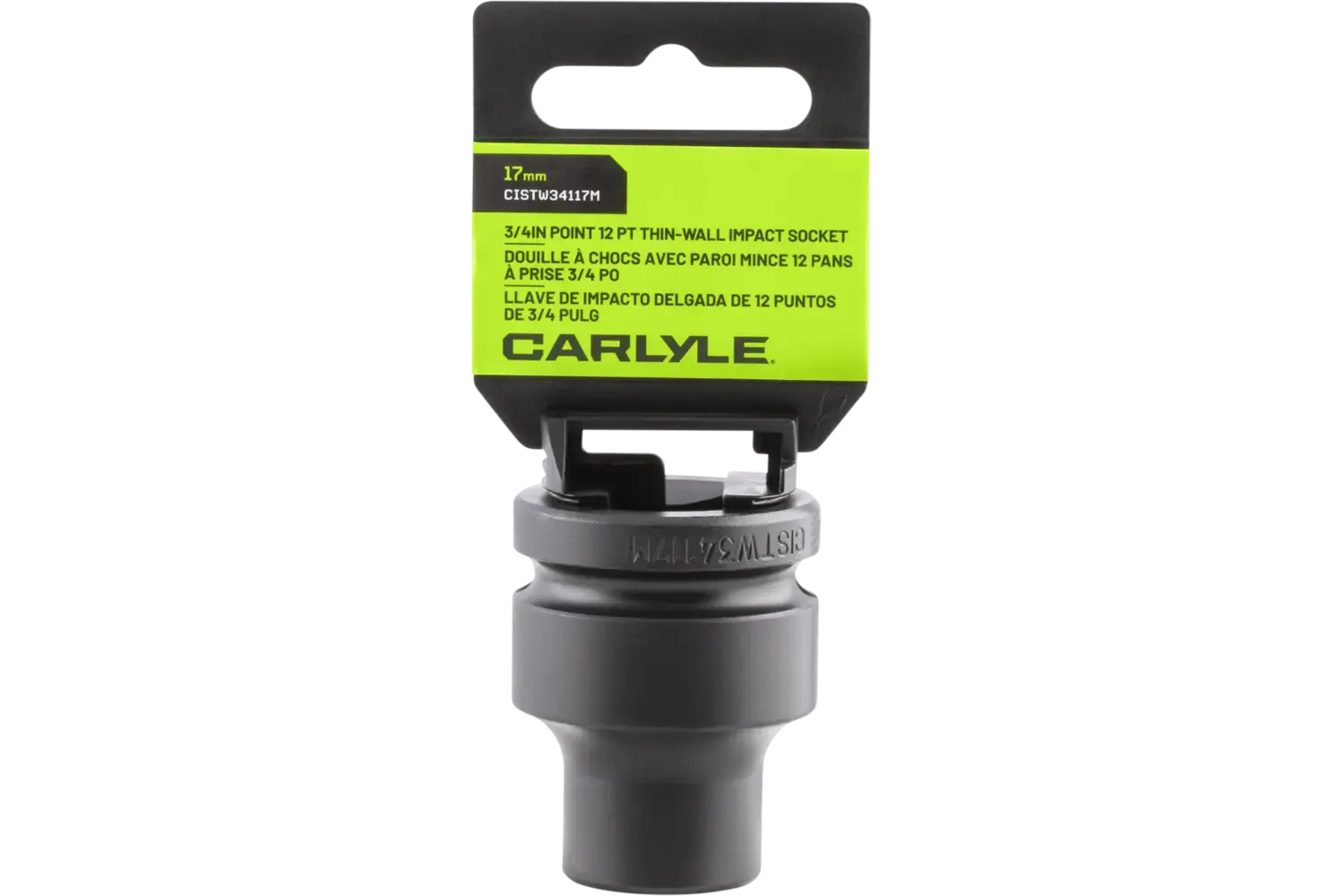 3/4 in. Drive Standard Depth Thin-Wall Impact Sockets - Metric