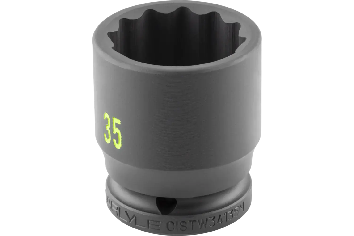 3/4 in. Drive Standard Depth Thin-Wall Impact Sockets - Metric