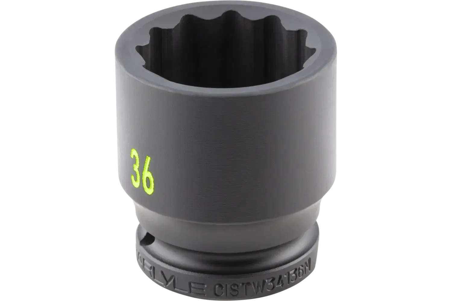 3/4 in. Drive Standard Depth Thin-Wall Impact Sockets - Metric