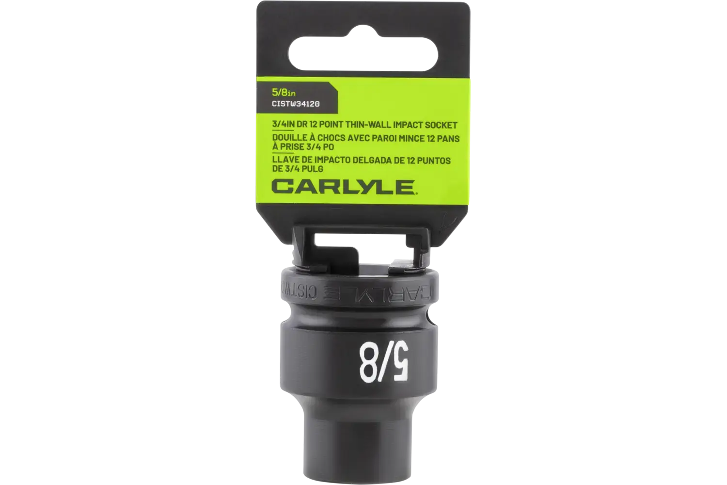 3/4 in. Drive Standard Depth Thin-Wall Impact Sockets - SAE
