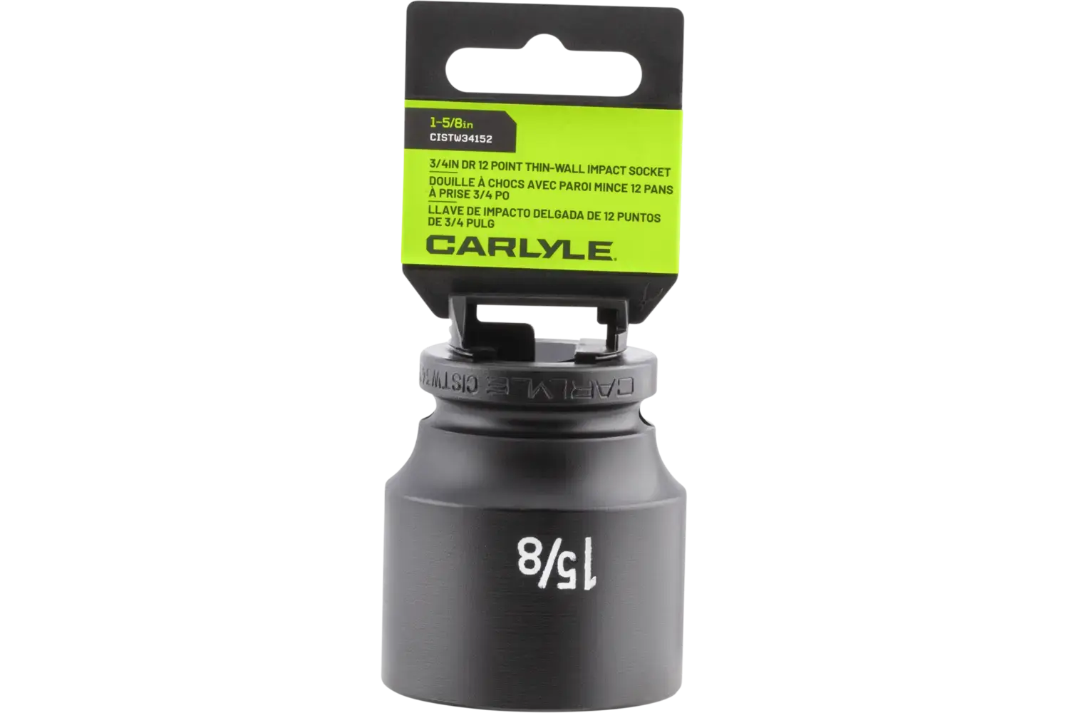 3/4 in. Drive Standard Depth Thin-Wall Impact Sockets - SAE