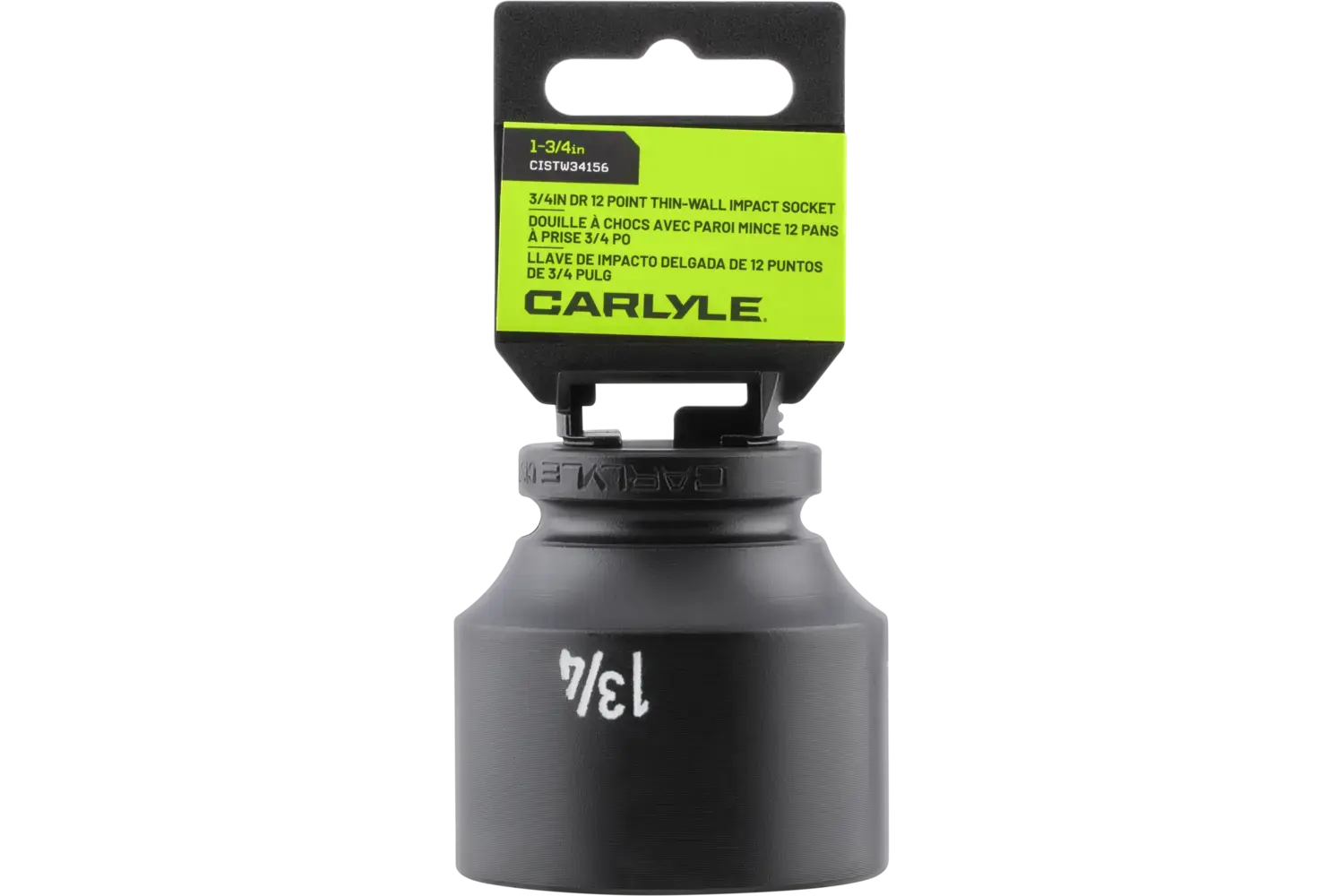 3/4 in. Drive Standard Depth Thin-Wall Impact Sockets - SAE