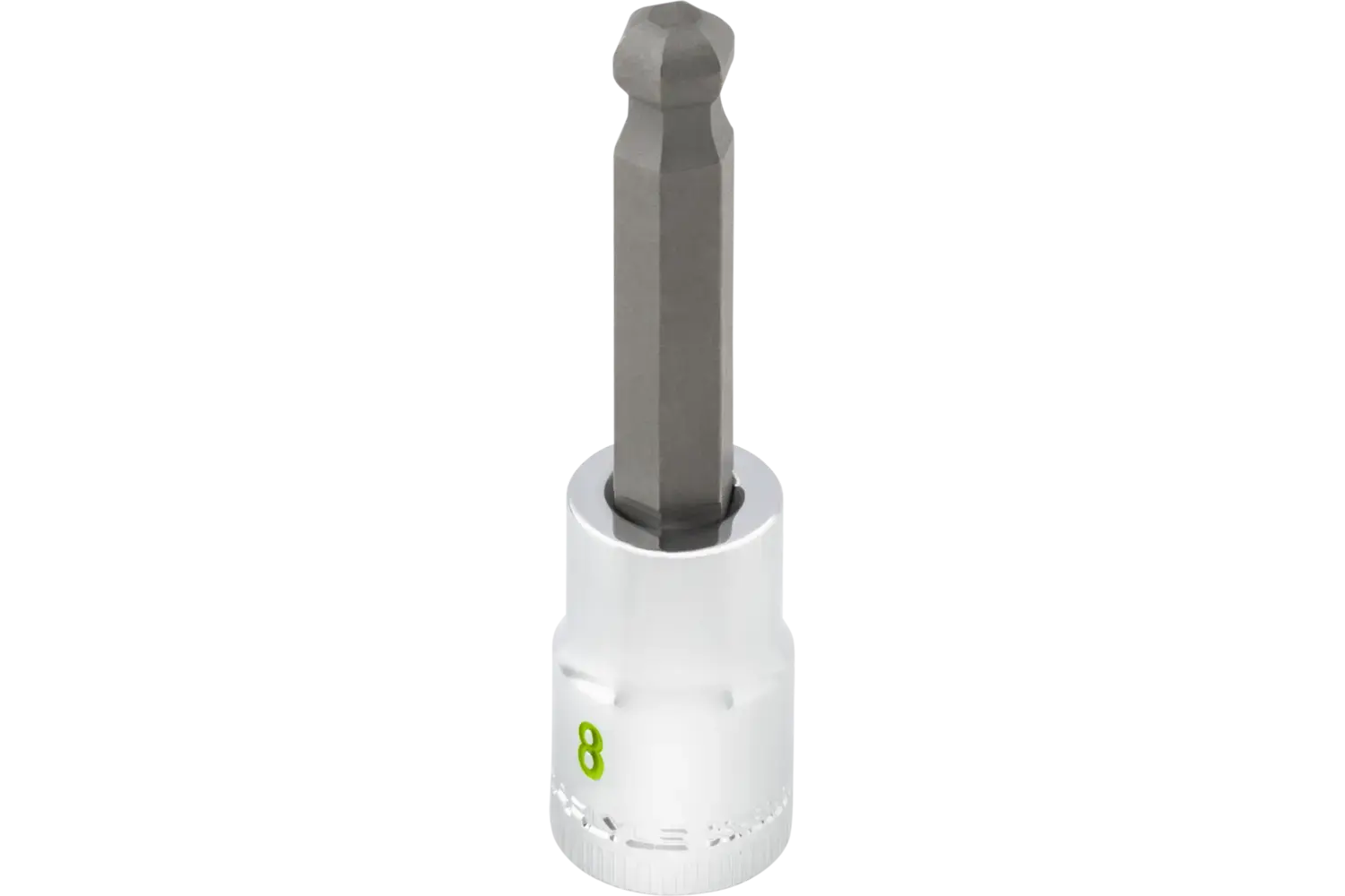 3/8 in. Drive Hex Bit Chrome Ball Sockets - Metric