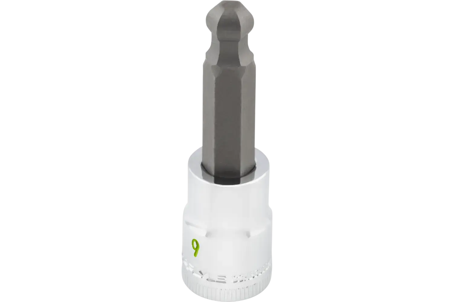 3/8 in. Drive Hex Bit Chrome Ball Sockets - Metric