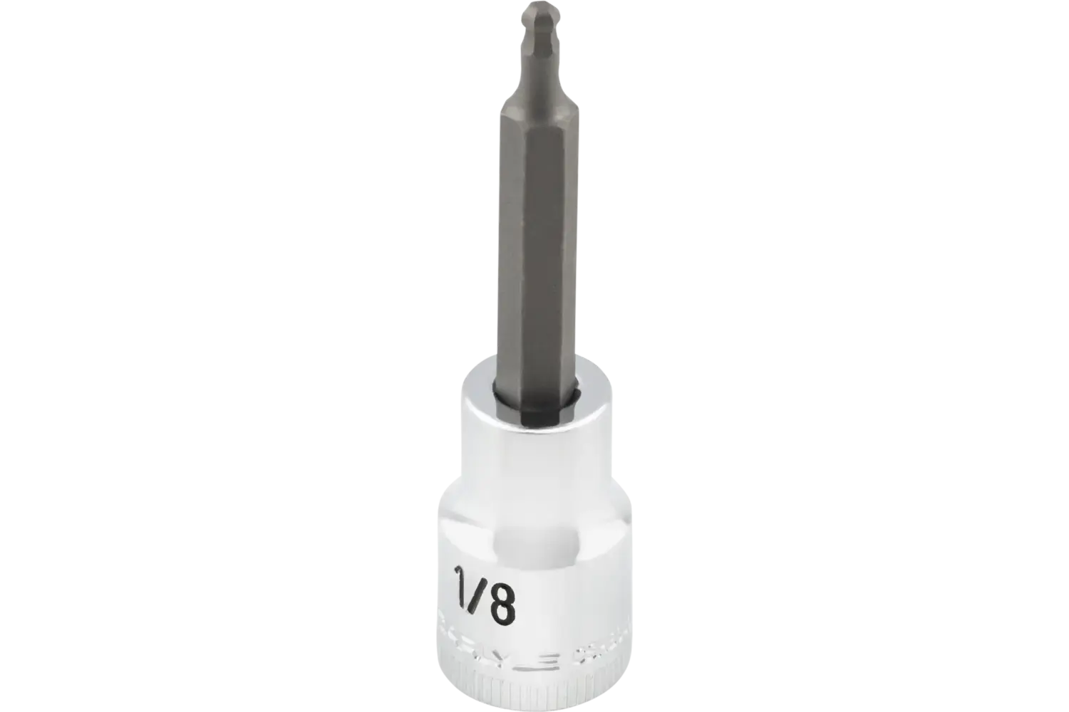 3/8 in. Drive Hex Bit Chrome Ball Sockets - SAE