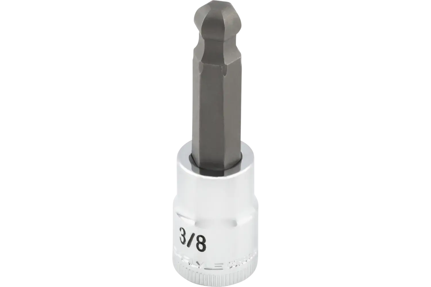 3/8 in. Drive Hex Bit Chrome Ball Sockets - SAE