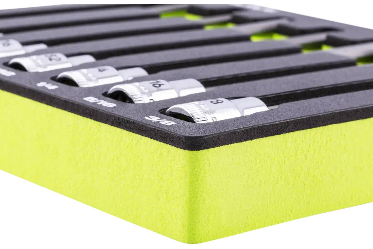 3/8 in. Drive Hex Bit Chrome Socket Sets - SAE