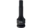 3/8 in. Drive Hex Bit Impact Sockets - SAE