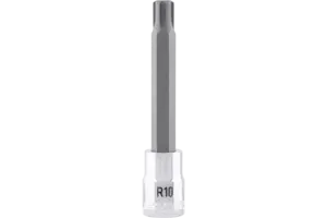 3/8 in. Drive Ribe Bit Chrome Sockets - Metric
