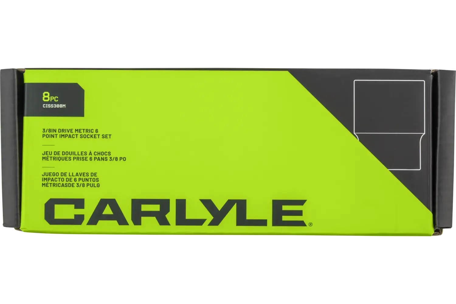 3/8 in. Drive Standard Impact Socket Sets - Metric