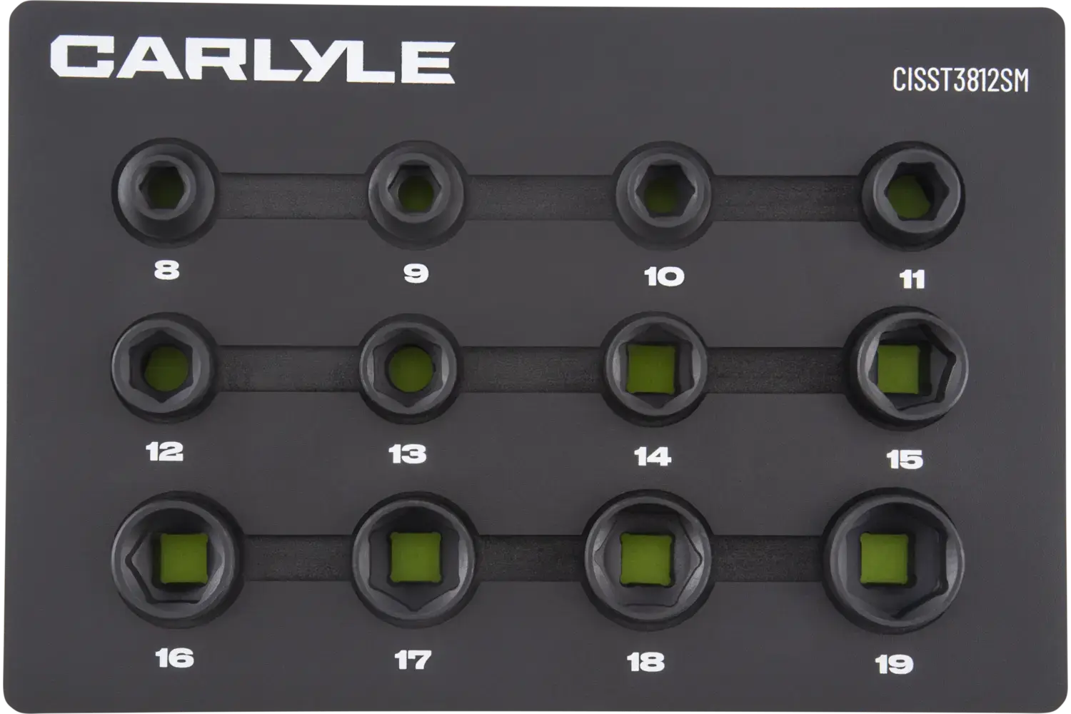 3/8 in. Drive Stubby Impact Socket Sets - Metric