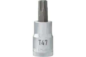 3/8 in. Drive Torx/Star Bit Chrome Sockets