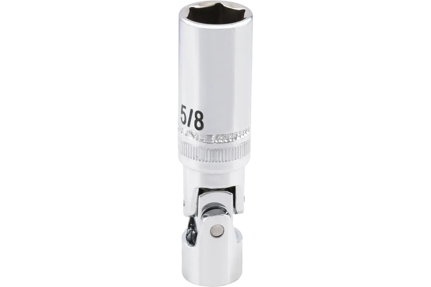 3/8 in. Drive Universal Joint Chrome Spark Plug Sockets - SAE