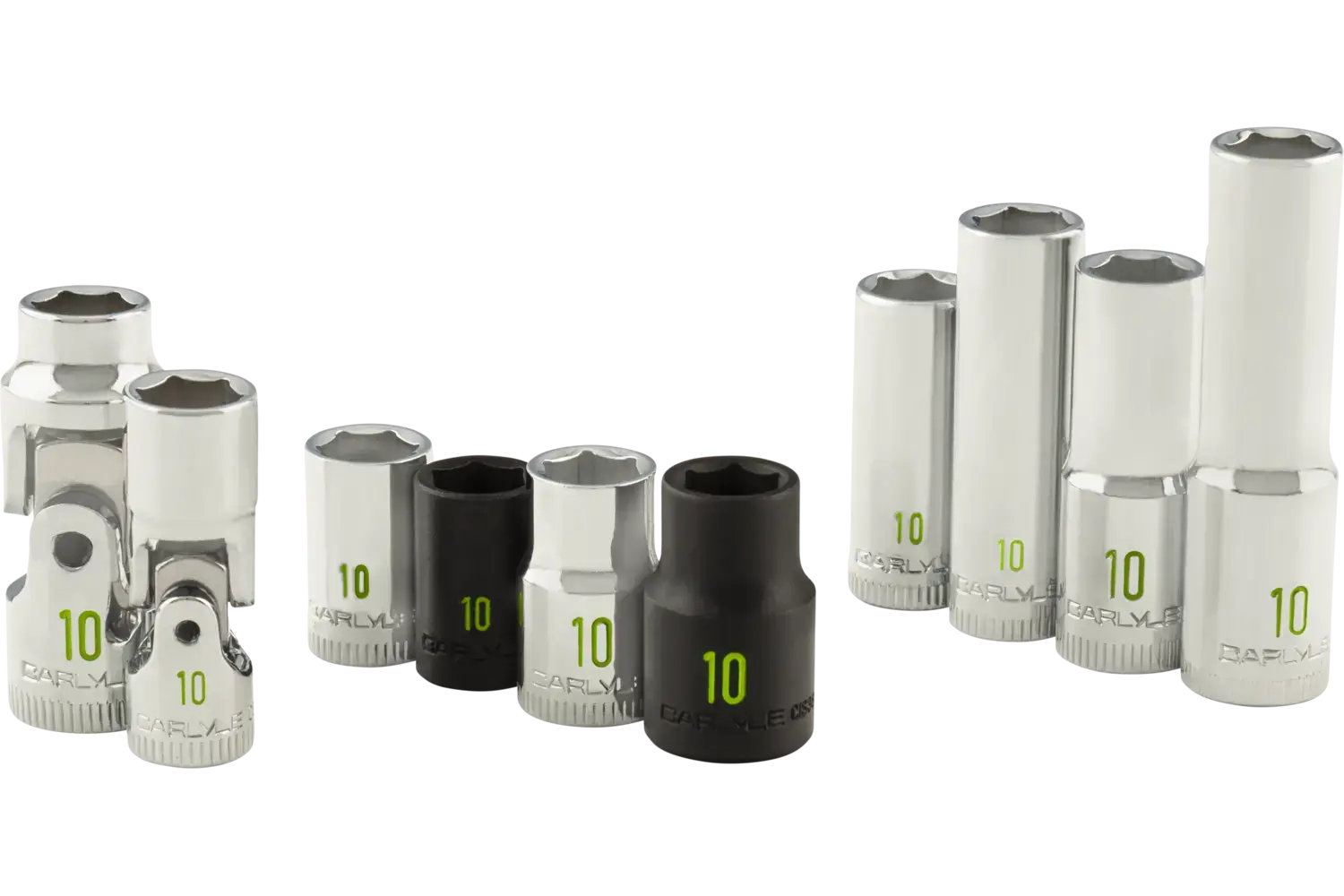 Multi-Drive Chrome Socket Sets - Metric