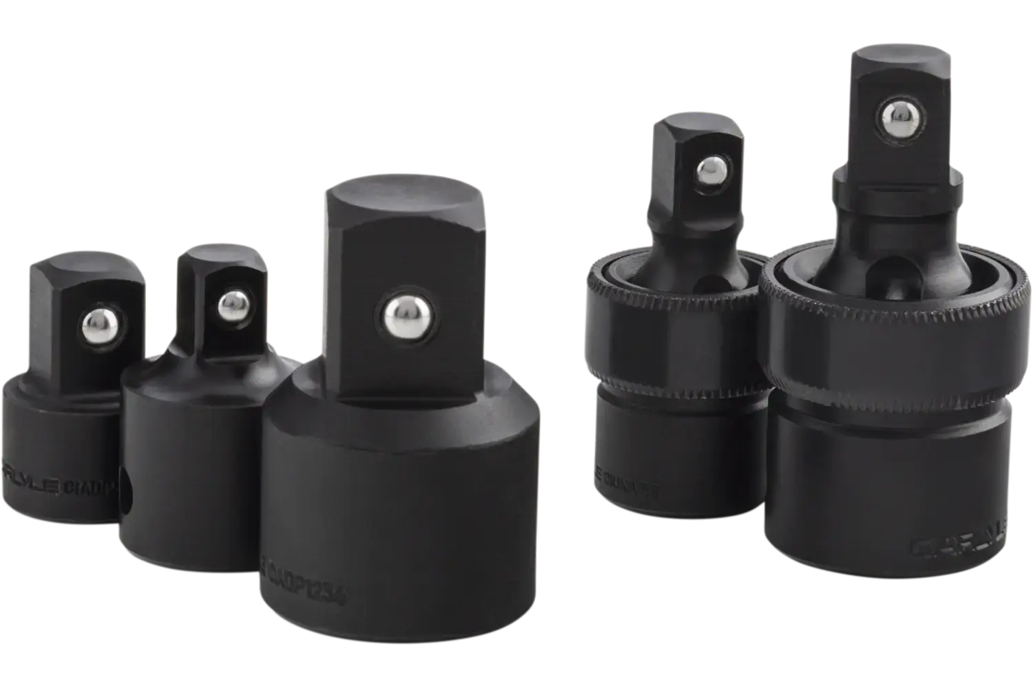 Multi-Drive Impact Socket Universal Joint Sets - SAE