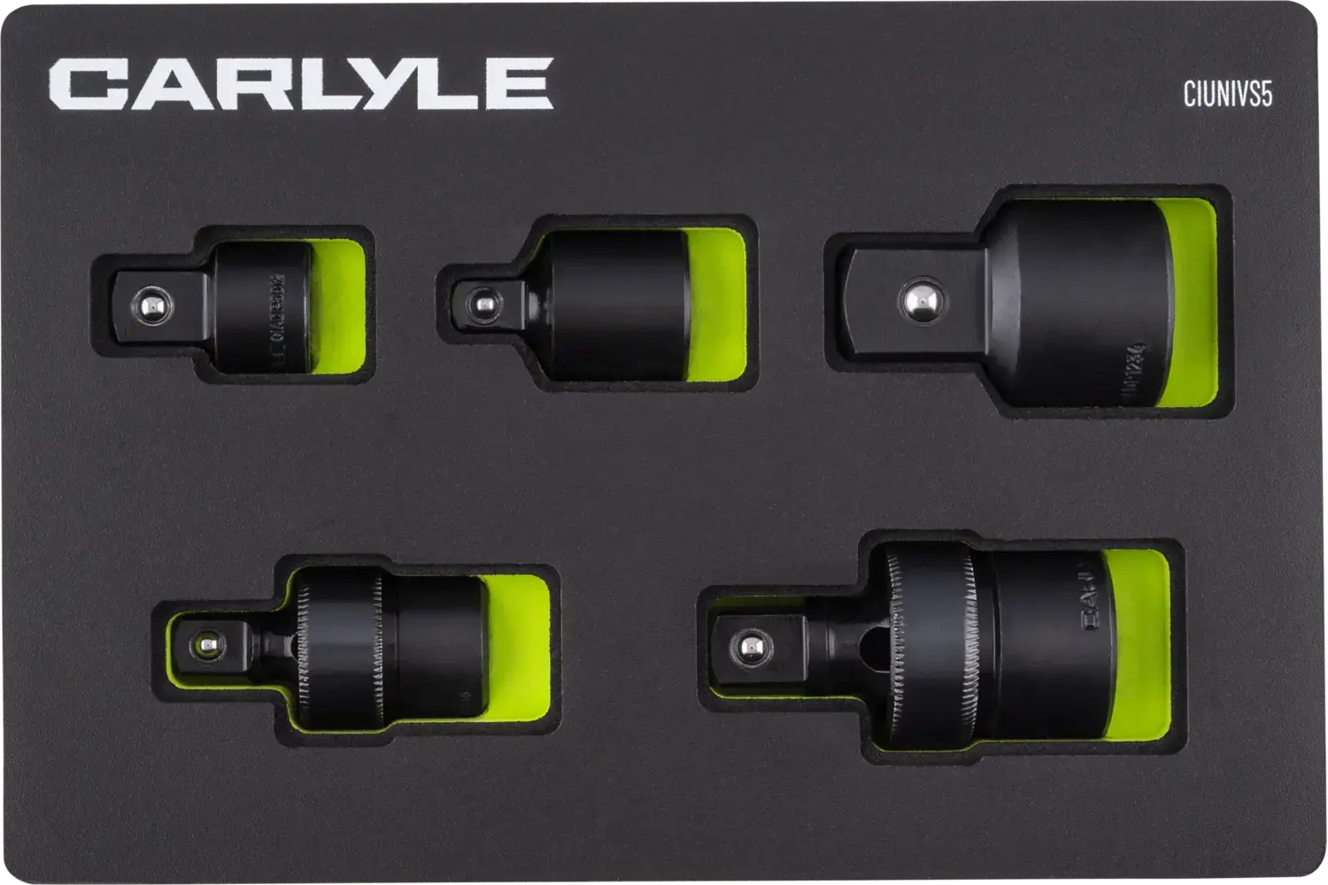 Multi-Drive Impact Socket Universal Joint Sets - SAE