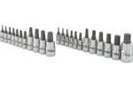 Multi-Drive Standard Depth Torx/Star Plus Bit Chrome Socket Sets