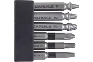 1/4 in. Hex Shank Impact Ready Screw Extractor Sets
