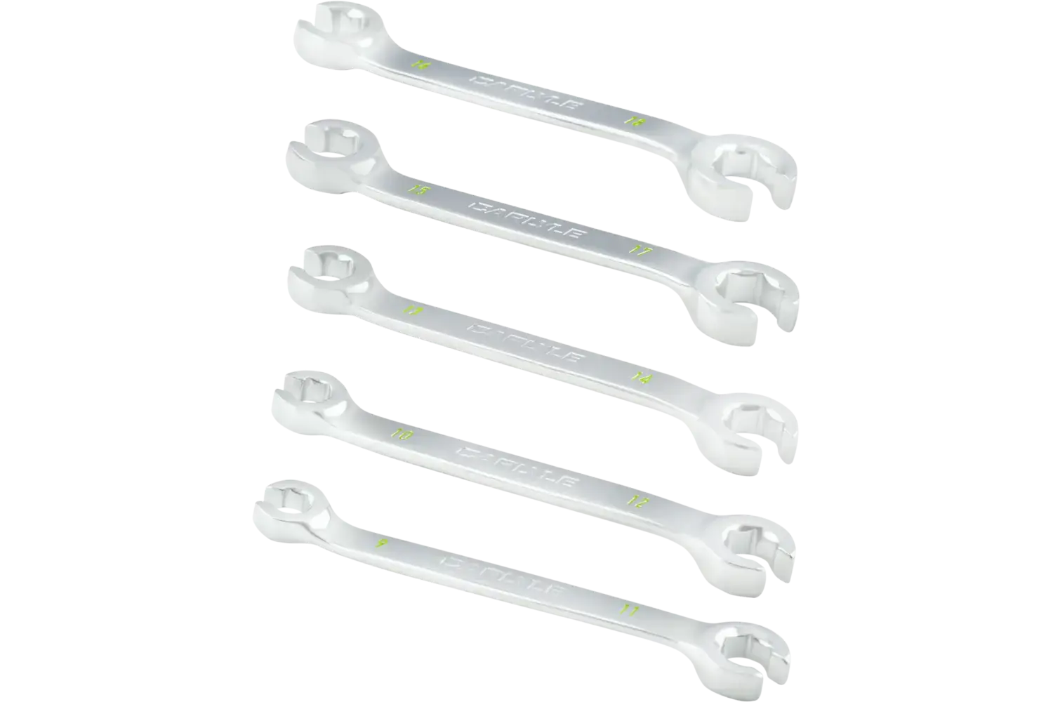 15 Degree Off-Set Flarenut Wrench Sets - Metric