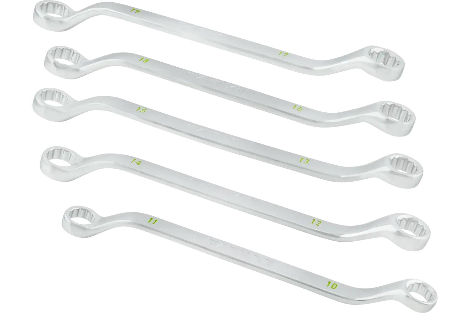 45 Degree Off-Set Box End Wrench Sets - Metric