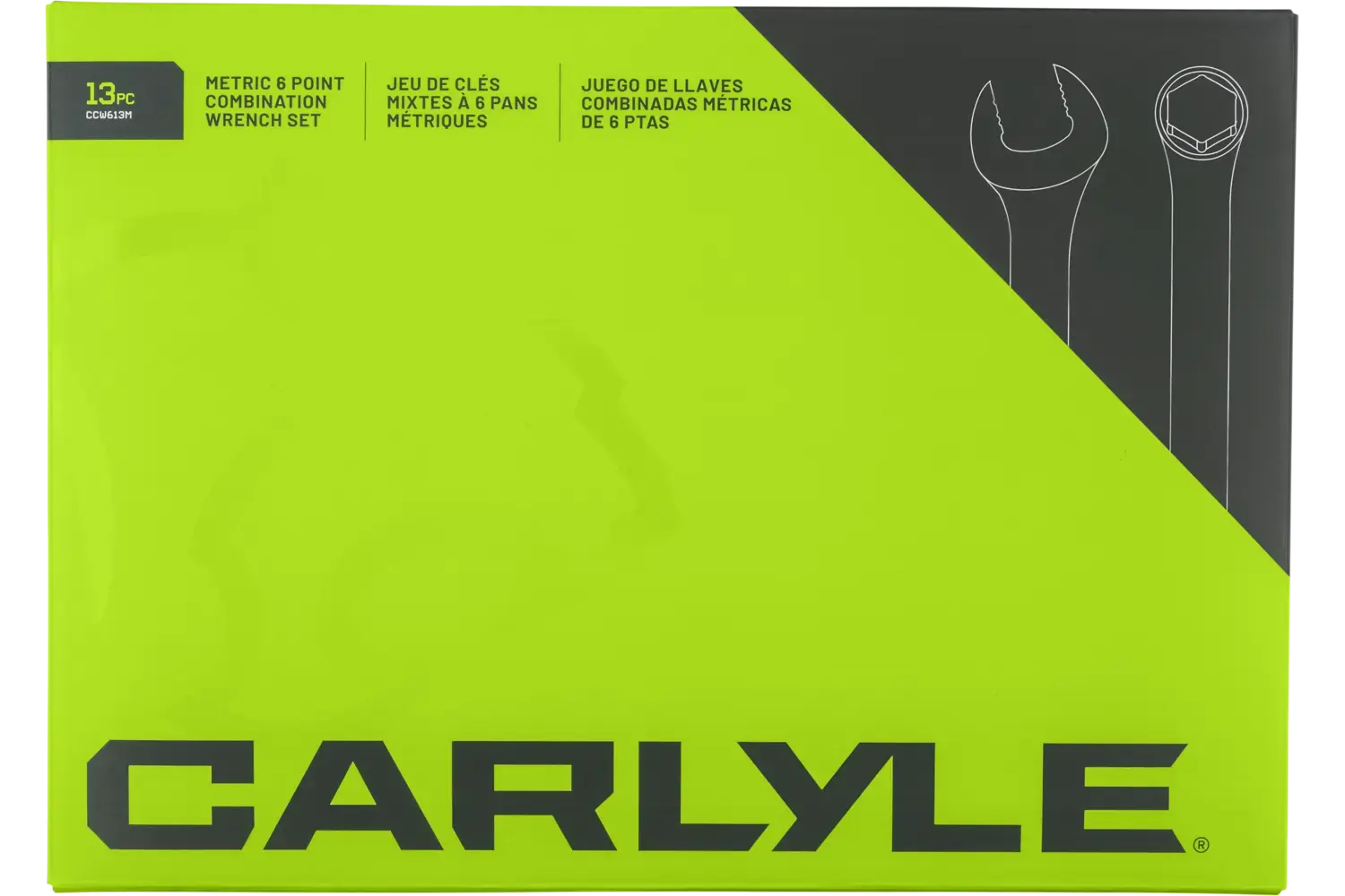 Combination End Wrench Set - Metric