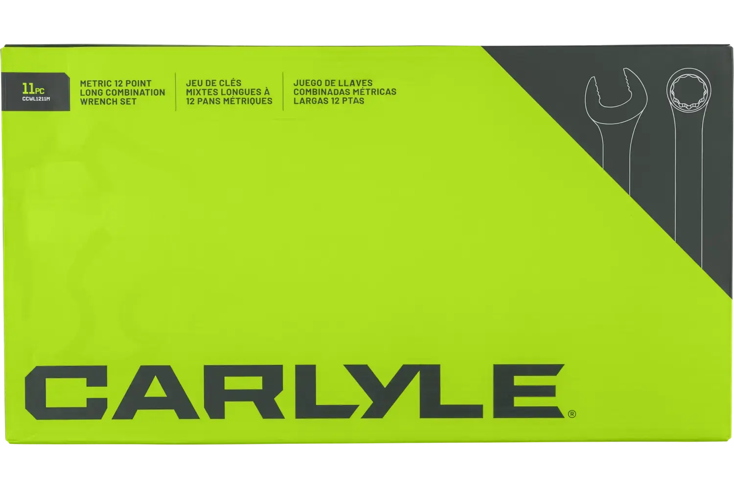 Combination End Wrench Set - Metric