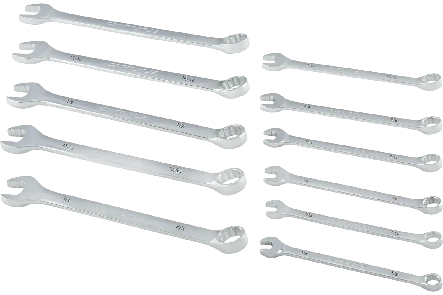 Combination End Wrench Set - SAE