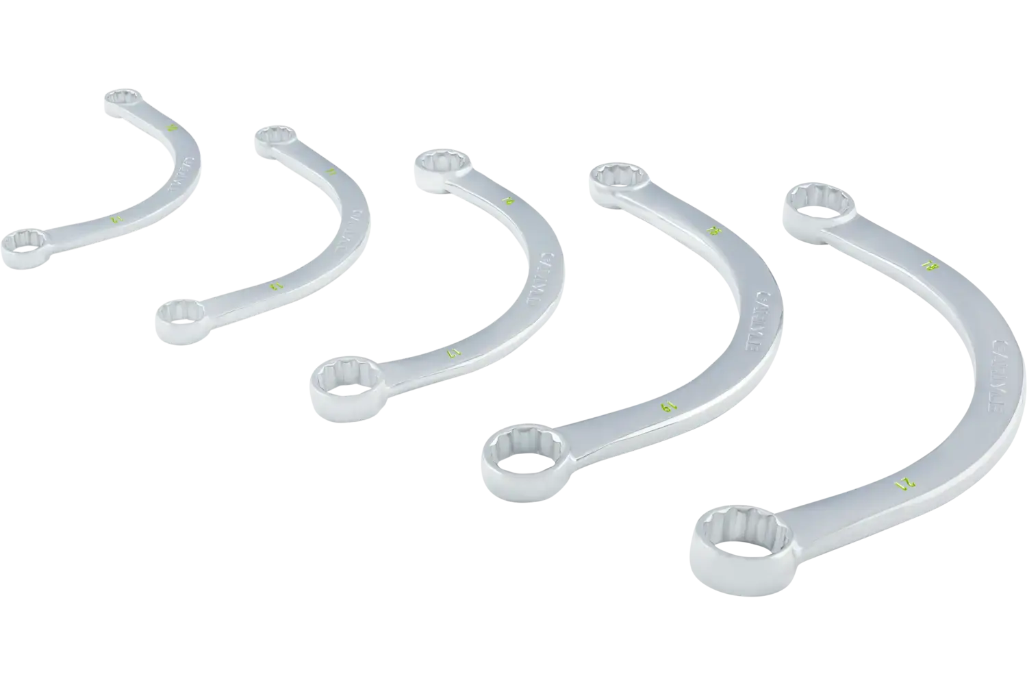 Half Moon Box End Wrench Sets - Metric