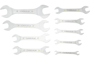 Slimline Open End Wrench Sets - Metric