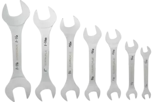 Slimline Open End Wrench Sets - SAE