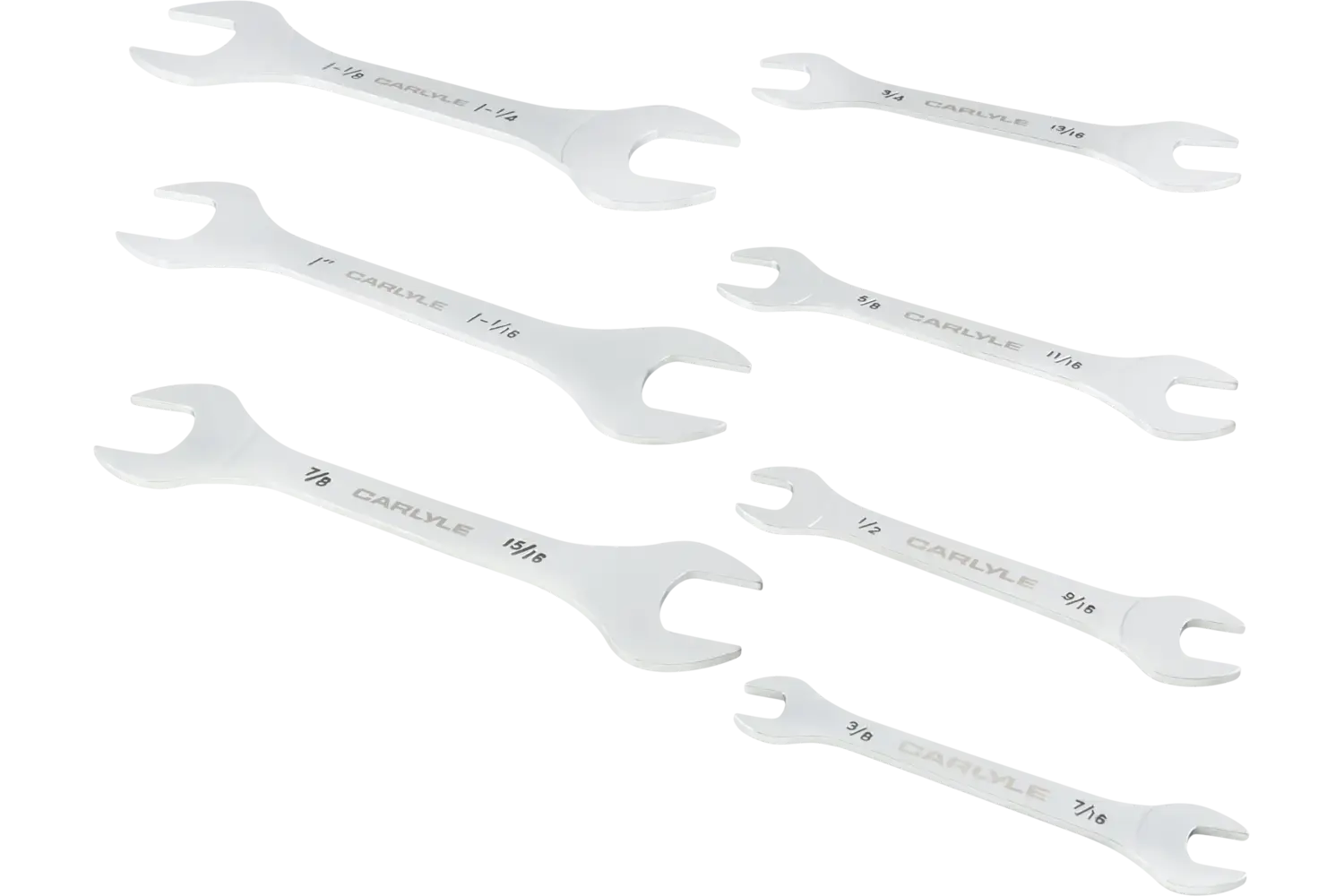 Slimline Open End Wrench Sets - SAE
