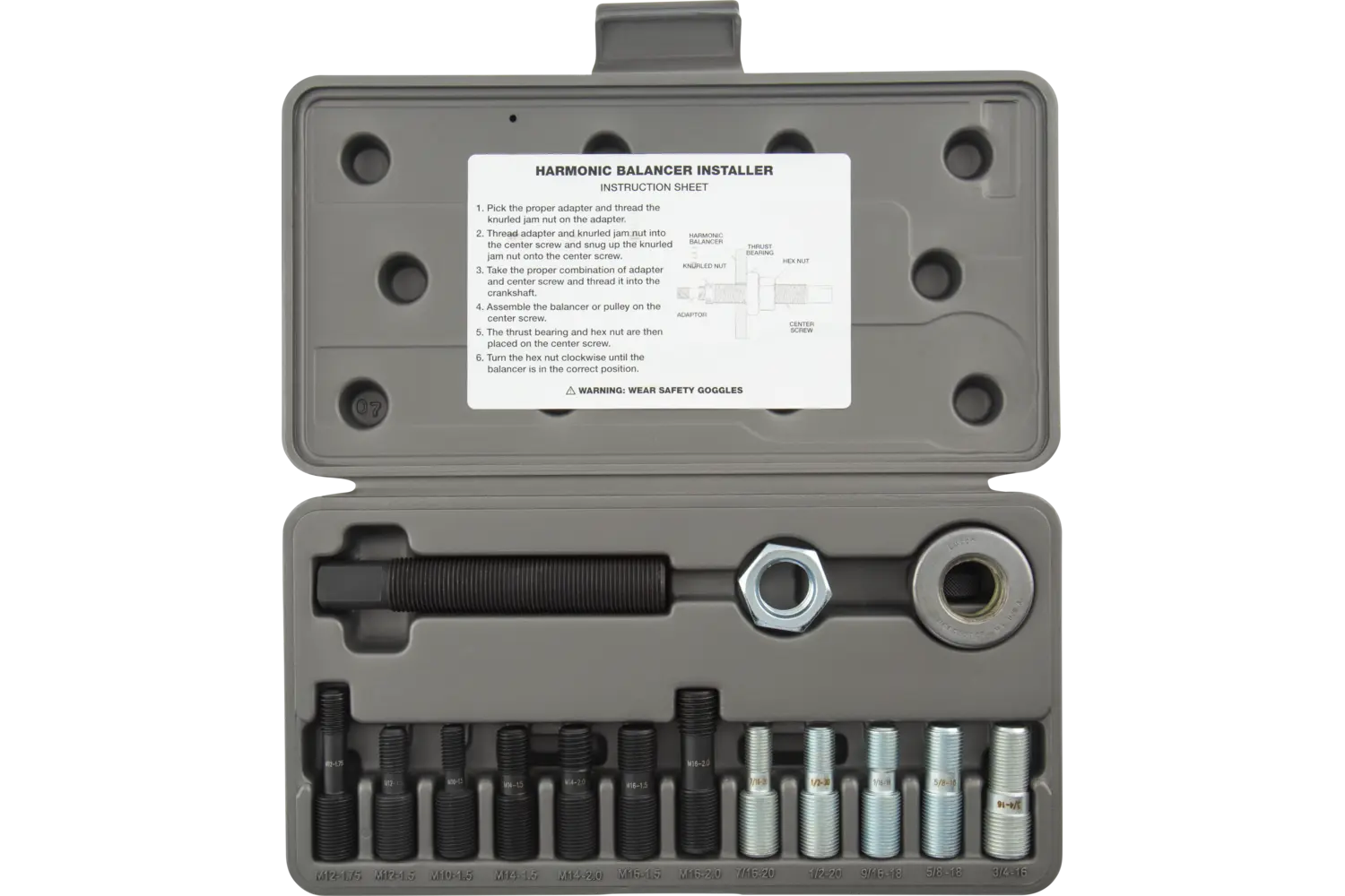 Cal Van Master Harmonic Balancer & Pulley Installer Long Reach 38500 Made In USA - Bowers Tool Co - Foto 14